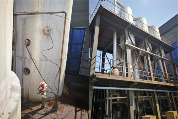 壹定发液位计现场应用 壹定发液位计现场应用